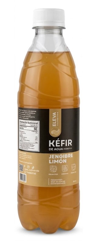 Kéfir de Agua Jengibre-Limón 500 ml