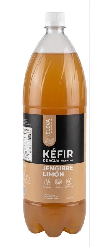 Kéfir de Agua Jengibre-Limón 1 litro