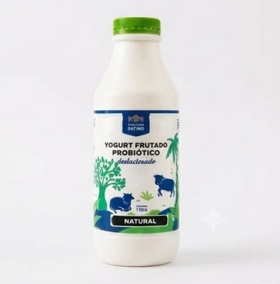 Yogurt Probiótico Deslactosado Natural 1 litro