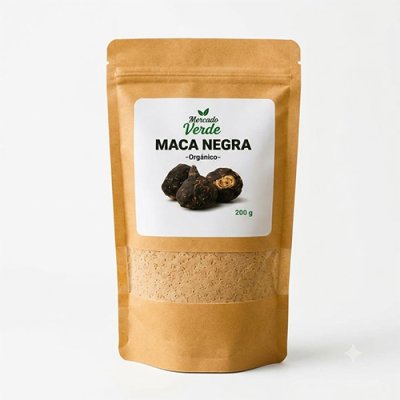 Maca Negra 200g Mercado Verde