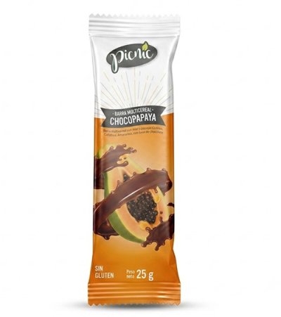 Picnic Barra Multicereal Chocopapaya 25g