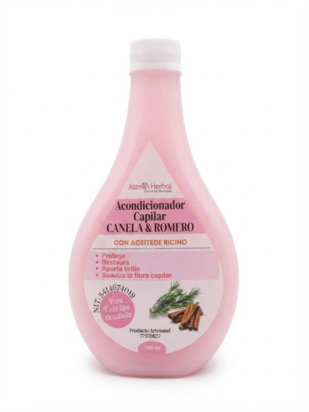 Acondicionador Capilar Canela y Romero Jazmin Herbal 500ml