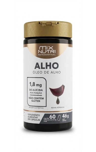 Alho Oleo de Alho 1.8mg Mix Nutri