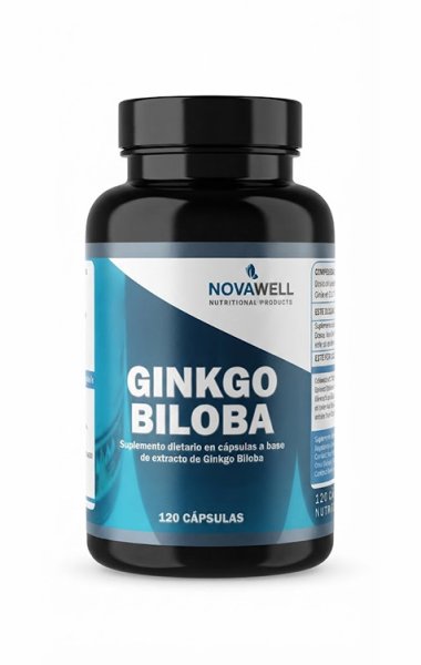 Ginko Biloba 120 capsulas Novawell