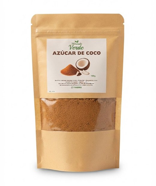 Azúcar de Coco 100g Mercado Verde