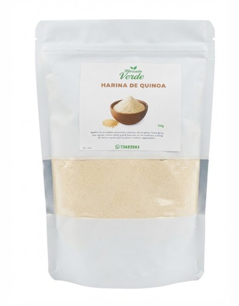 Harina de Quinoa 200g Mercado Verde