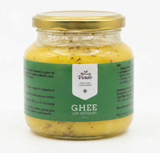 Ghee con Oregano Mercado Verde